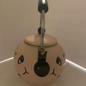 Vintage piggy tea kettle